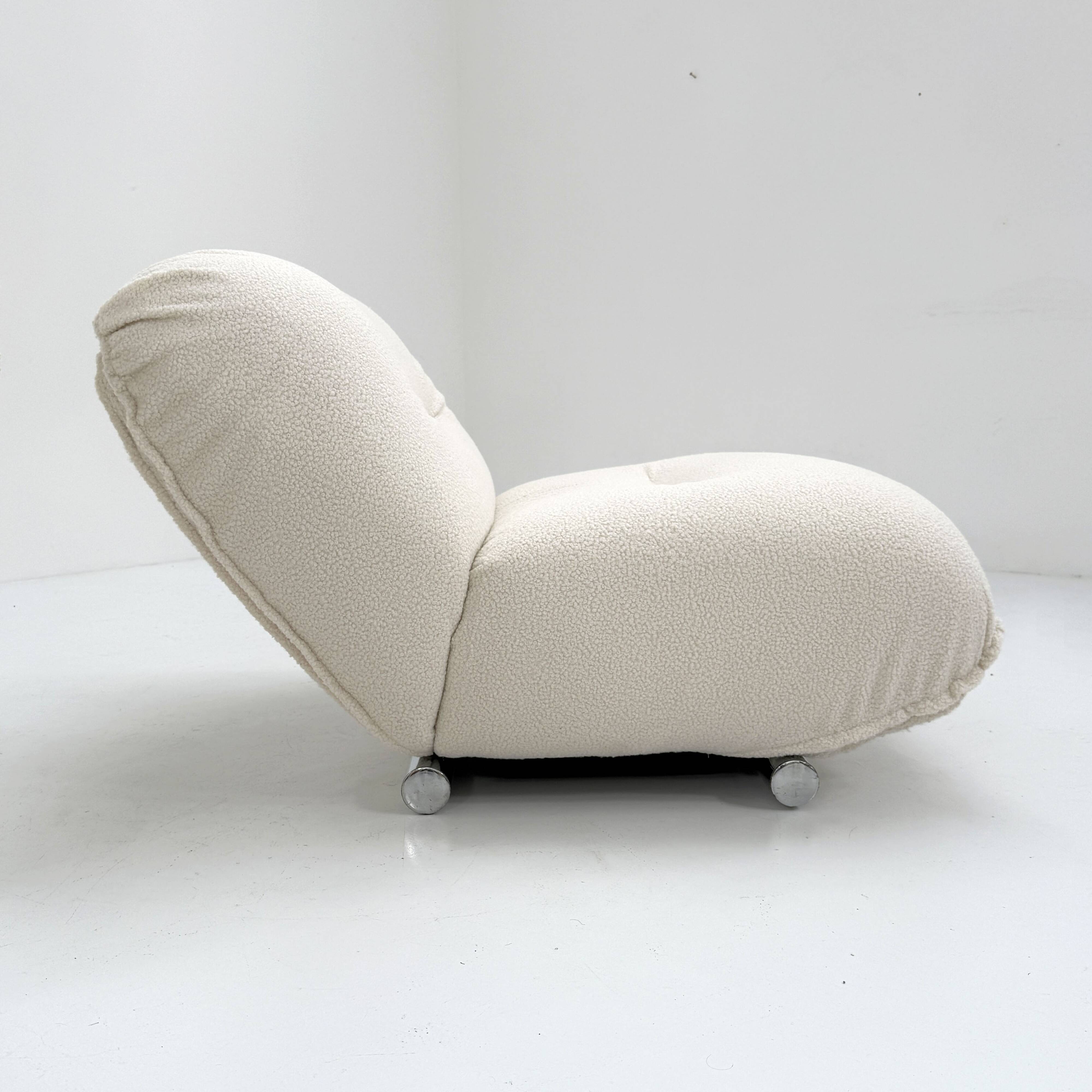 Paire de fauteuils par Giuseppe Munari pour Poltrona Munari, 1970