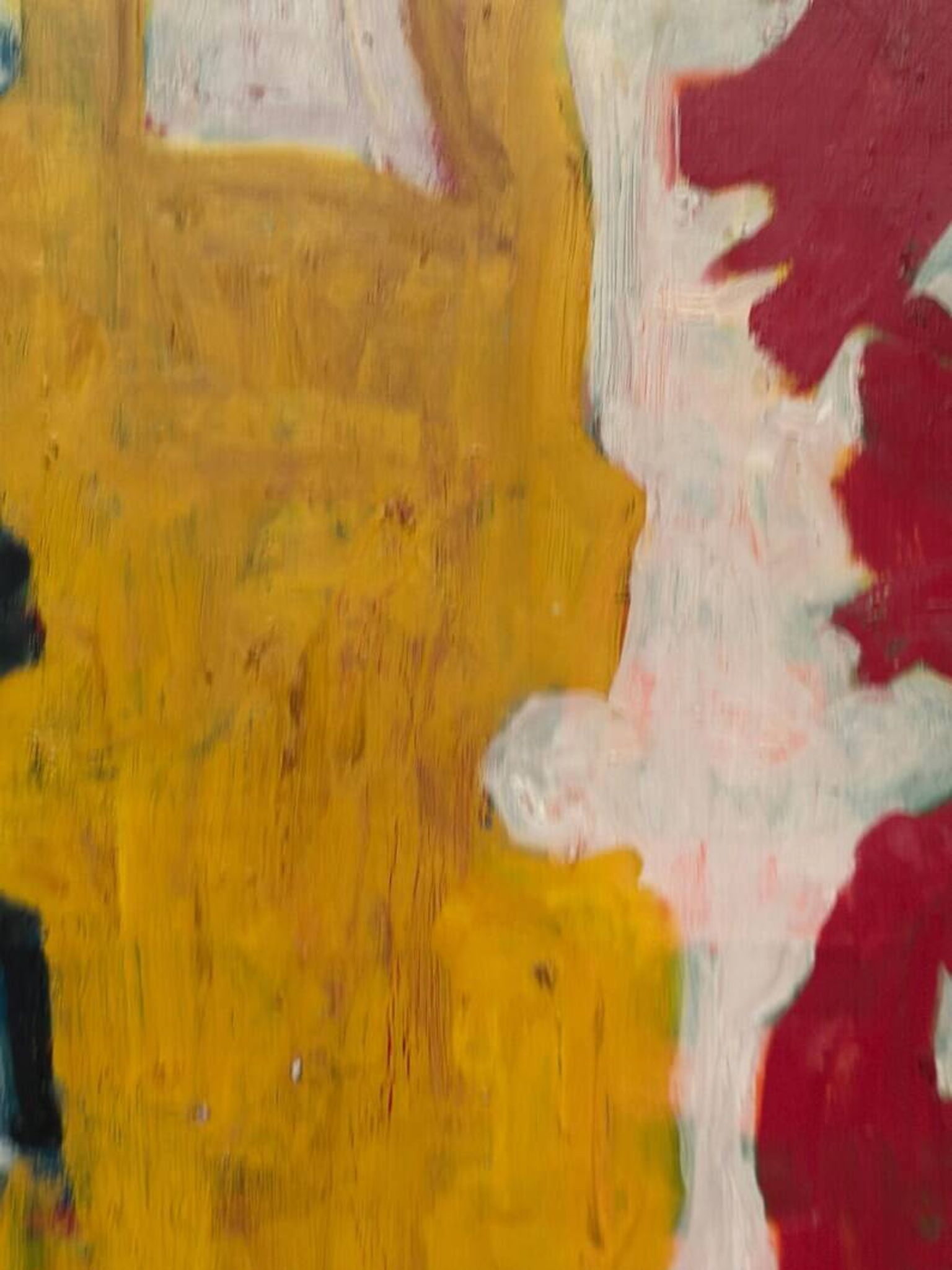 Large original Danish oil painting - "The Couple" by Max Bilde (1919-2011) - Signed 1968 - Framed - 94 × 75 cm (37" × 29.5")