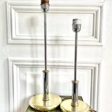 Italian chrome lamp base from the 70s/80s