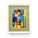 Aldo Gentilini, Composition, Technique Mixte sur Masonite, années 1970, Encadré