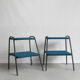Pair of side tables Pierre Guariche for Meurop 1950