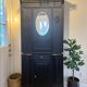 Large vintage freestanding coat rack / floor coat rack
