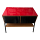 Vinyl storage furniture Manufrance from the 1960s
