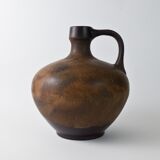 Brown pitcher of the 1960s Ruscha Keramik