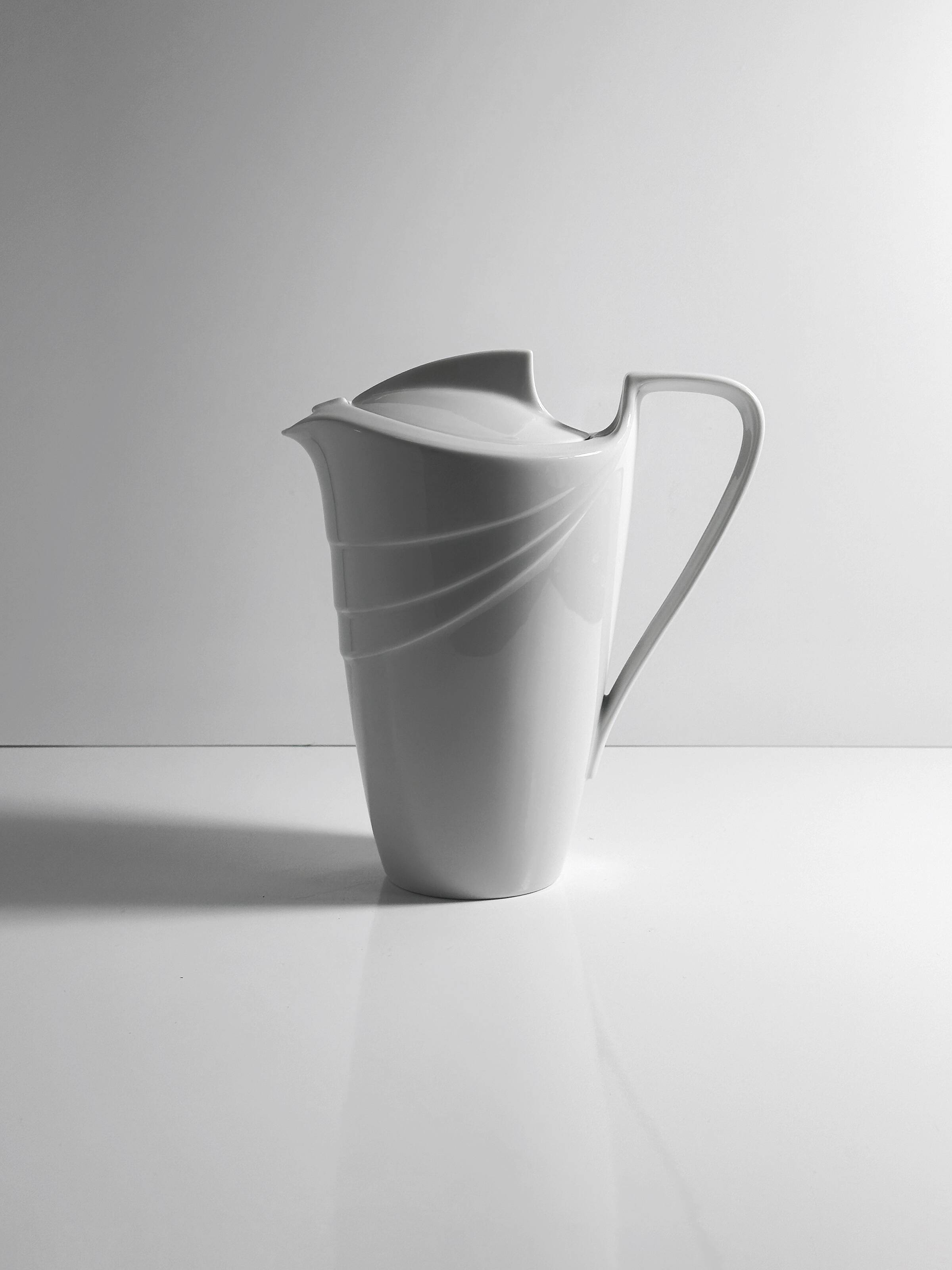 Art Deco porcelain pitcher - 1980s