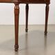Ancient neoclassical writing desk in solid walnut, Italy, 18th century.