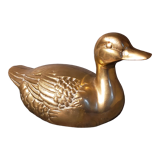 PRODUCT POP UP CHRISTMAS 2022 Duck in solid brass