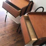 Pair of bedside tables 1950