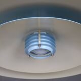 Unique colorful danish design lamp in  blue colors