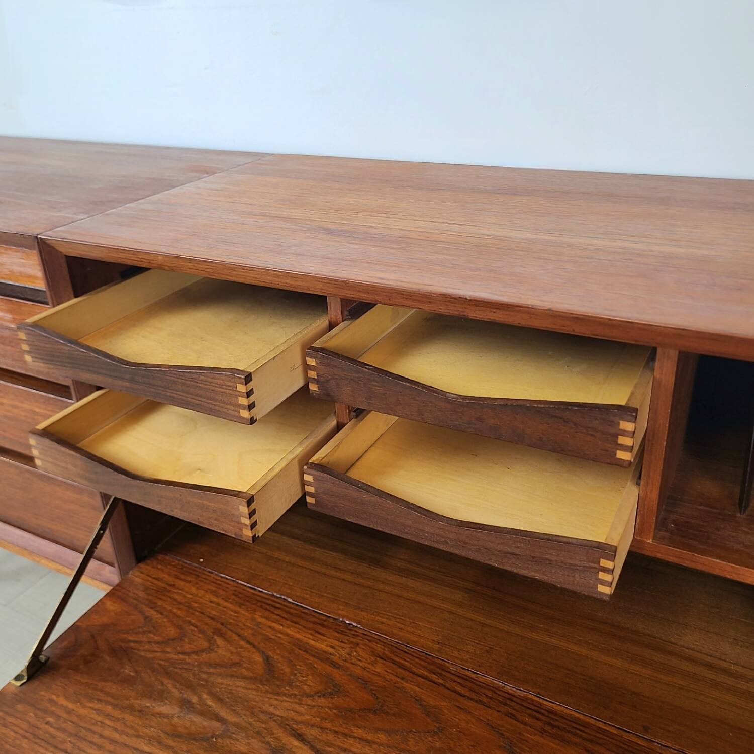 Danish sideboard design Poul Cadovius Scandinavian teak vintage 1960