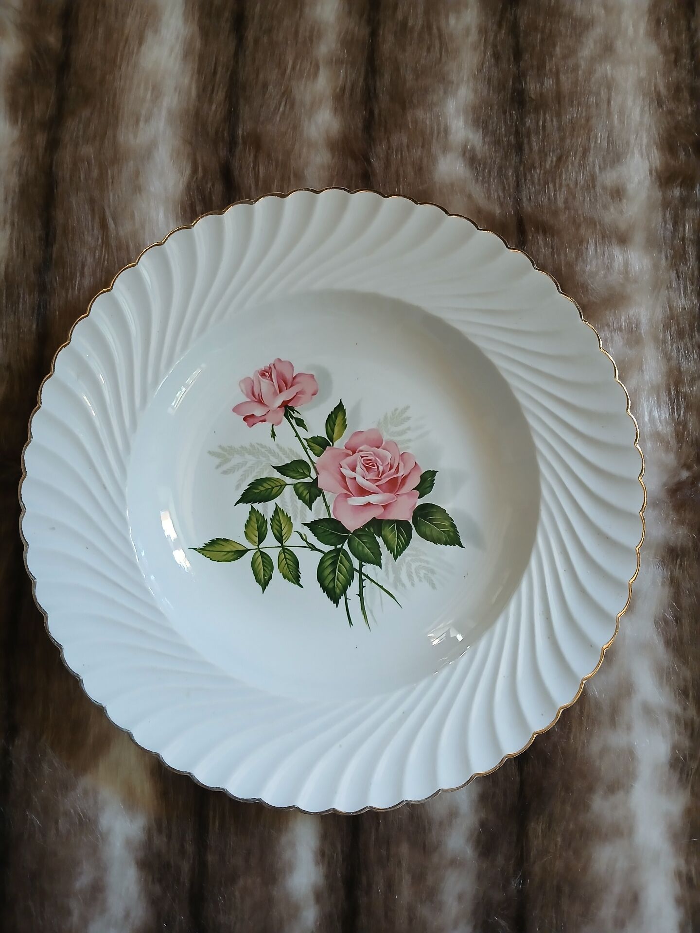 3 antique porcelain dishes
