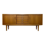 1960s Vintage Minimalistic Teak Sideboard by Bartels