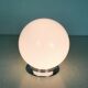 Plafonnier boule opaline