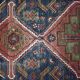 Vintage Handwoven Oriental Tribal Rug, 1940s