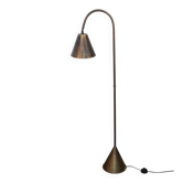 Brass Floor Lamp by Jacques Adnet for Valenti 1960s