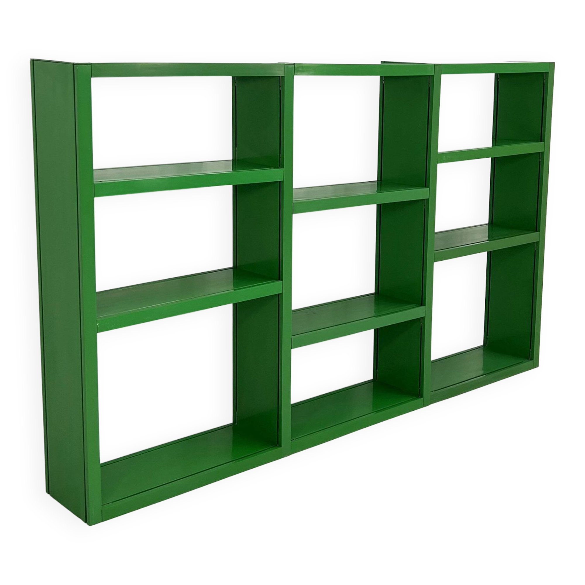 Green "Dodona 300" modular shelf by Ernesto Gismondi for Artemide, 1970