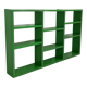 Green "Dodona 300" modular shelf by Ernesto Gismondi for Artemide, 1970