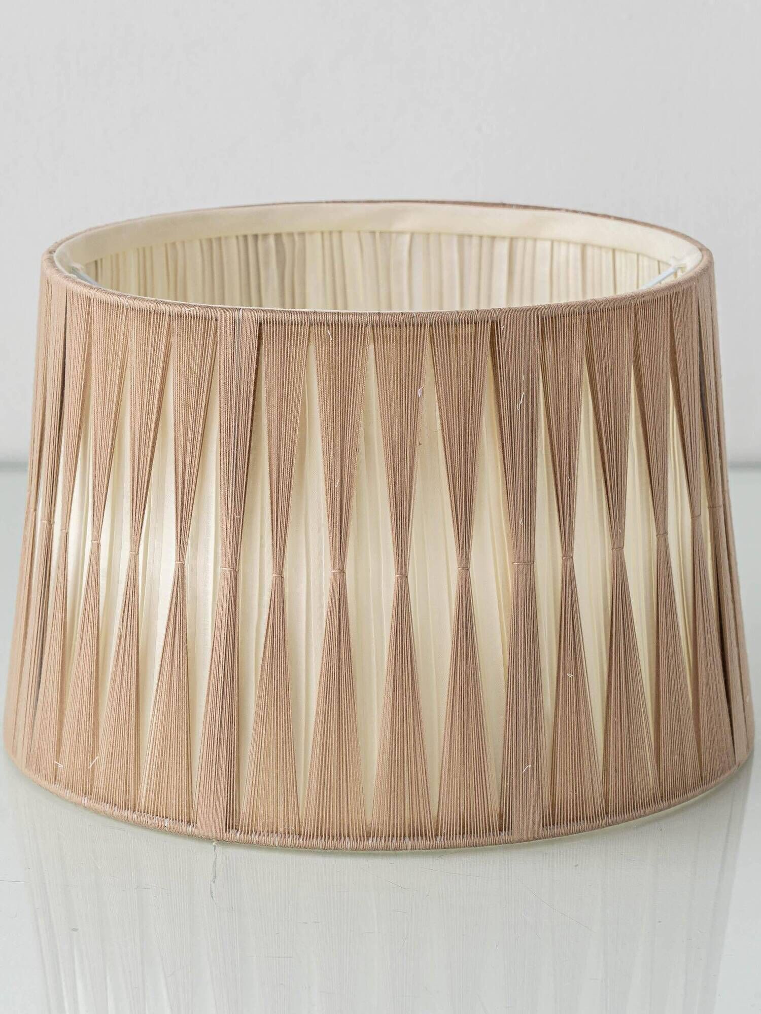 Søholm stoneware table lamp, organic contemporary, Denmark, 1960s, with new shade.