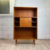 Scandinavian teak bookcase, 60s