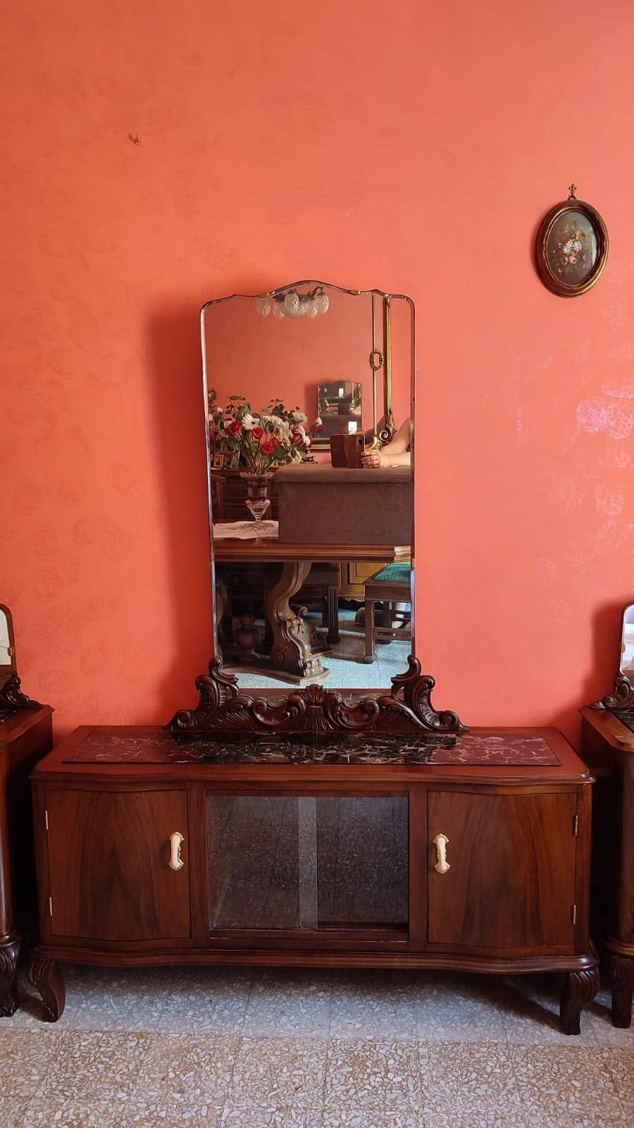 commode/buffet avec miroir