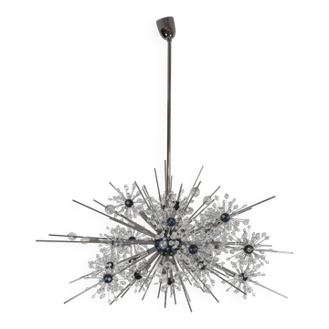 Lustre « Metropolitan » Met Starburst de Grand J. & L. Lobmeyr, pièce extrêmement rare