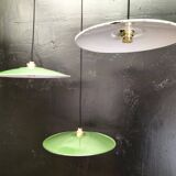 Enamelled sheet metal suspensions