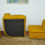 Corduroy modular sofa 1970s