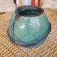 Raku ball vase