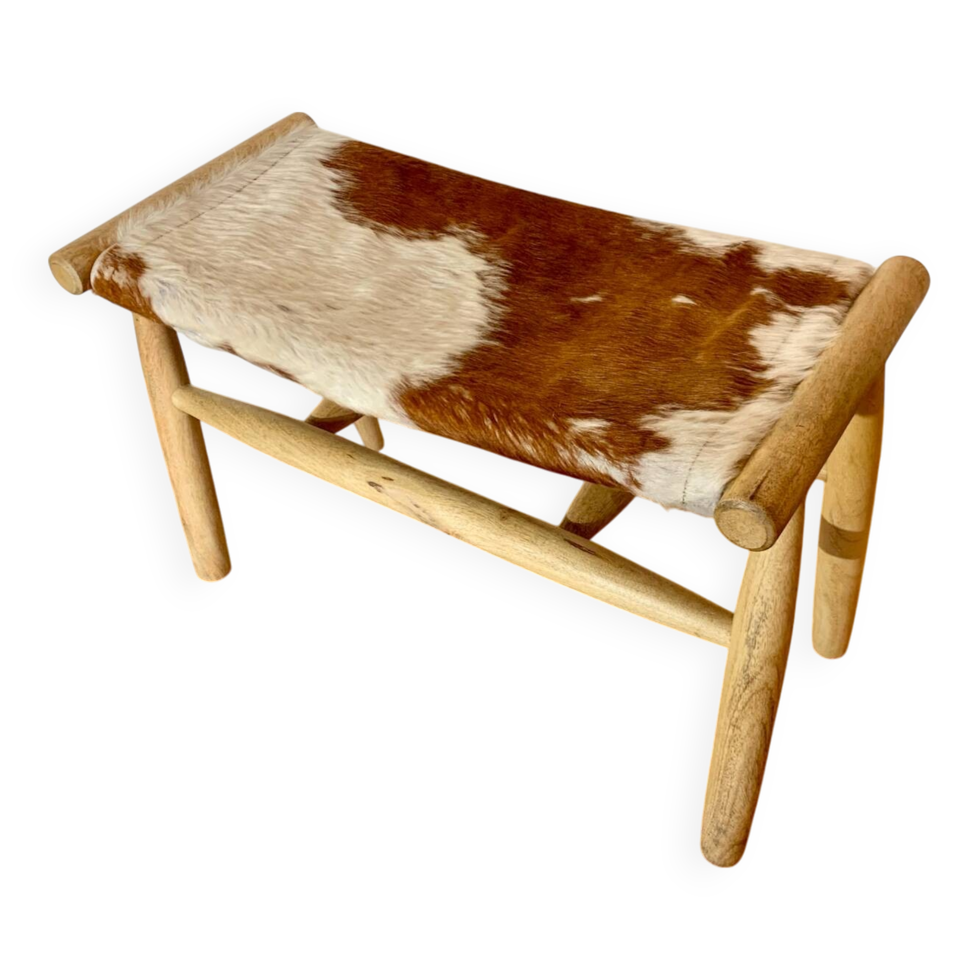 Cowhide stool