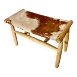 Cowhide stool