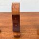Sculpture vintage en bois de pingouin, ensemble de 3