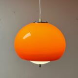 Harvey Guzzini Burgos Pendant Lamp - Rare Space Age Italian Design Hanging Lamp 60s 70s