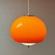 Harvey Guzzini Burgos Pendant Lamp - Rare Space Age Italian Design Hanging Lamp 60s 70s