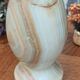 Vase vintage en albâtre
