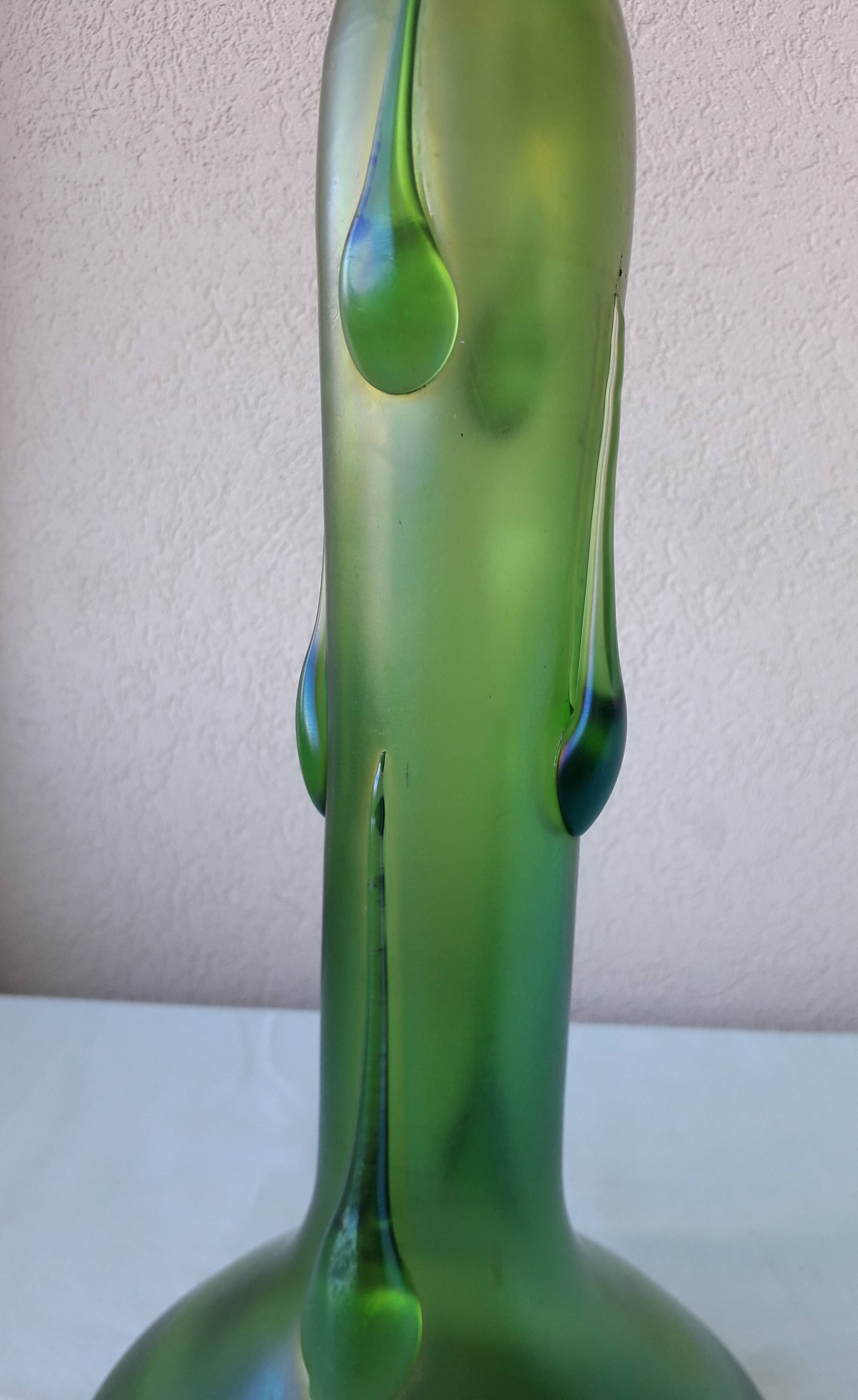 Loetz glass vase