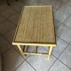 Table basse en bambou et rotin