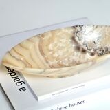 Mexican tidy in carved stone, 70s