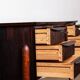 Bureau danois en palissandre et piètement en teck, Johannes Andersen 1960