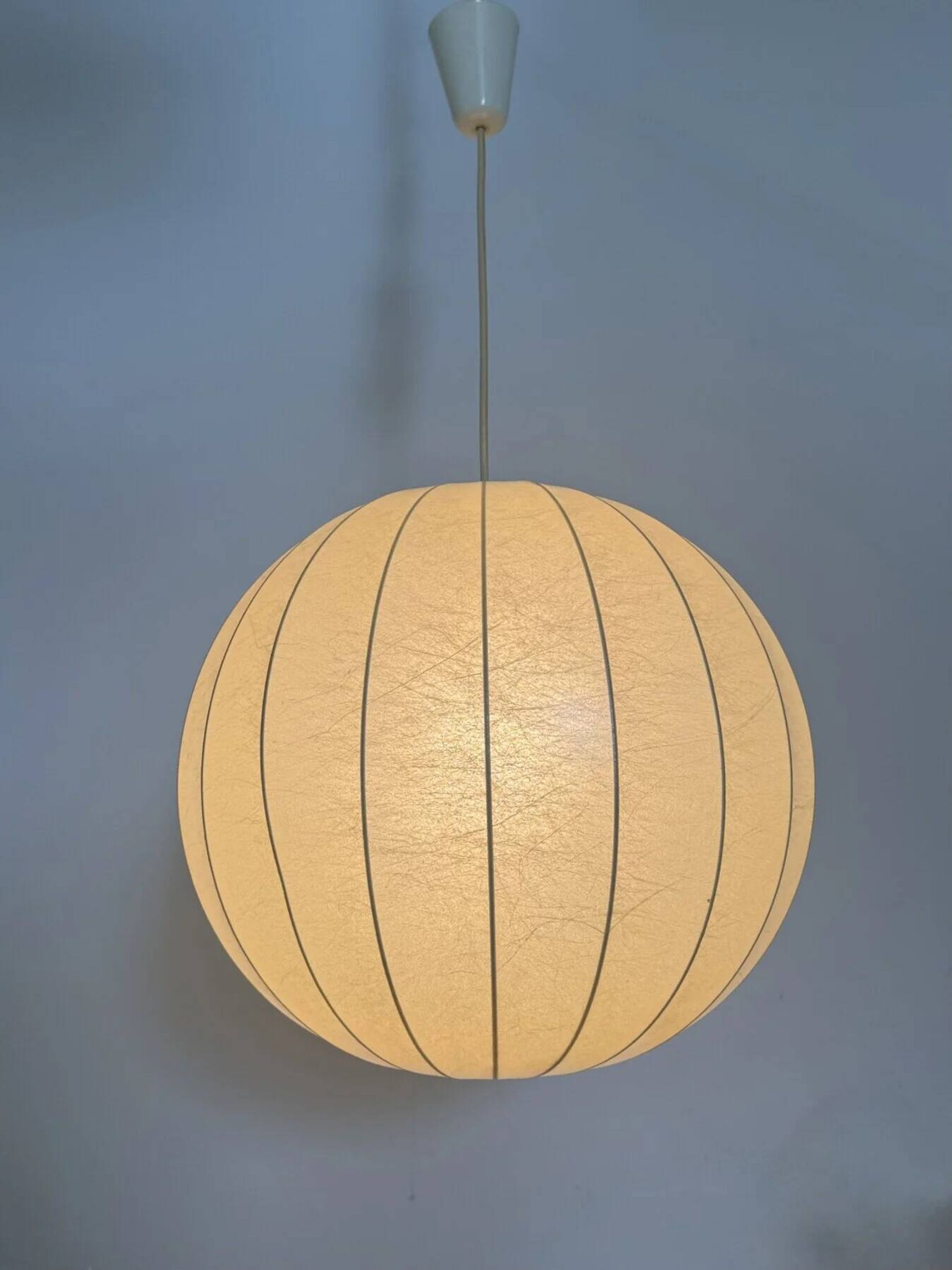 Cocoon hanging / pendant lamp, 1970s Germany