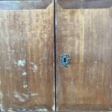 Secretary with grey marble top