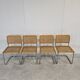 4 chaises Cesca Marcel Breuer