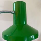 Green metal table lamp