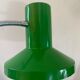 Green metal table lamp