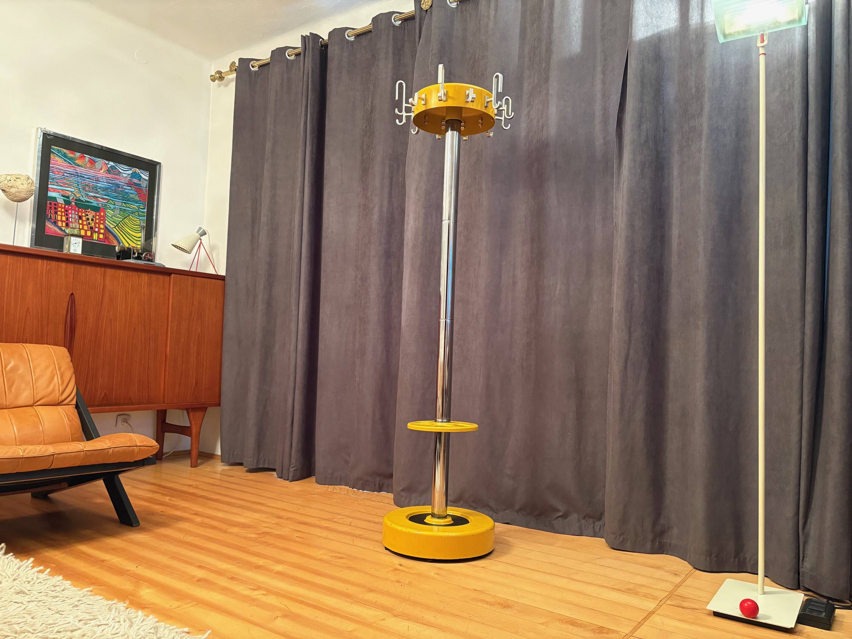 Freestanding Rosconi Coat Rack, Germany, 1970s