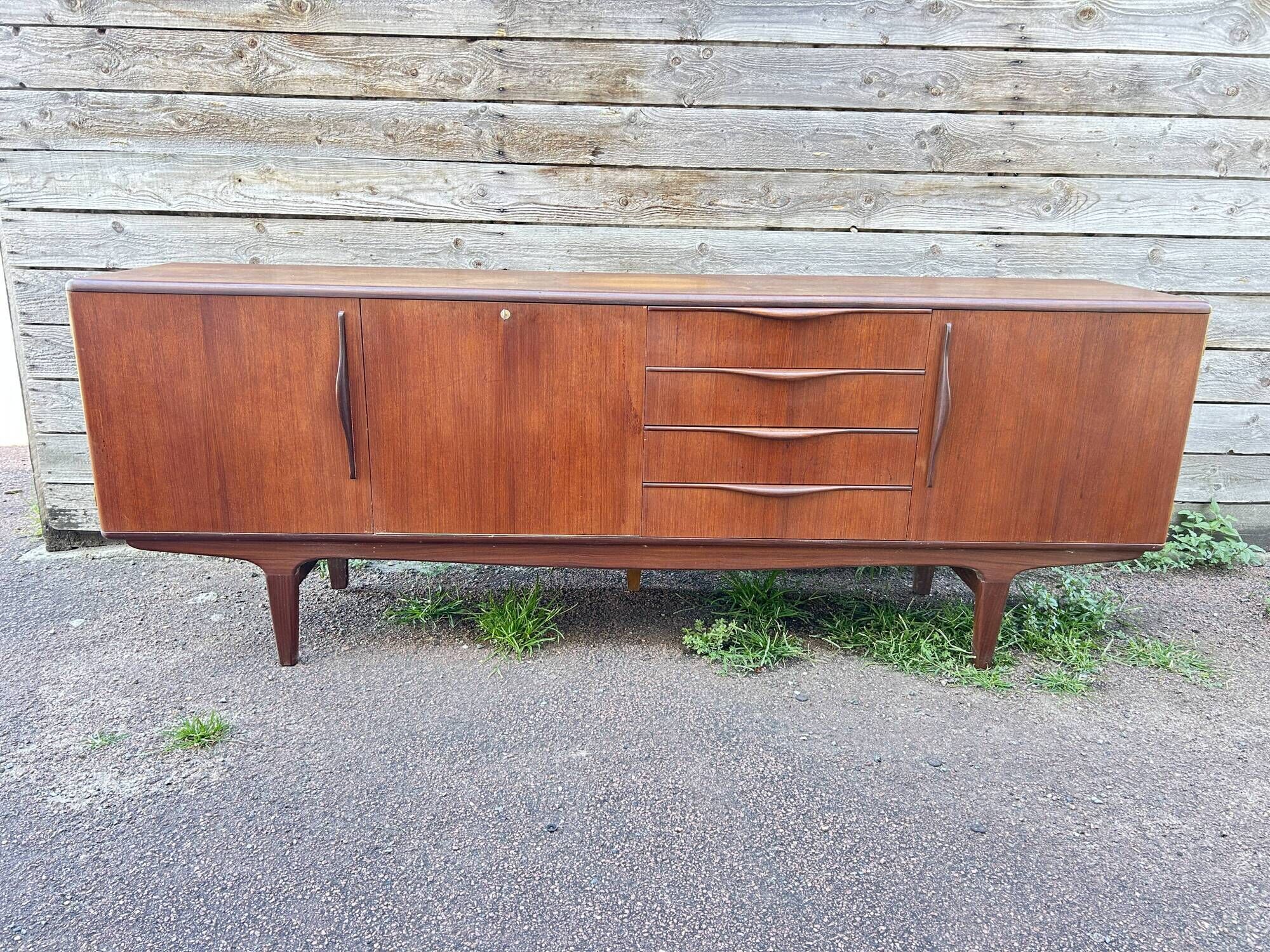 Scandinavian teak sideboard