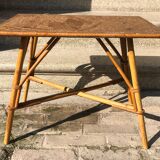 Small rattan table