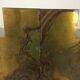 Sculptural brass sofa 70s