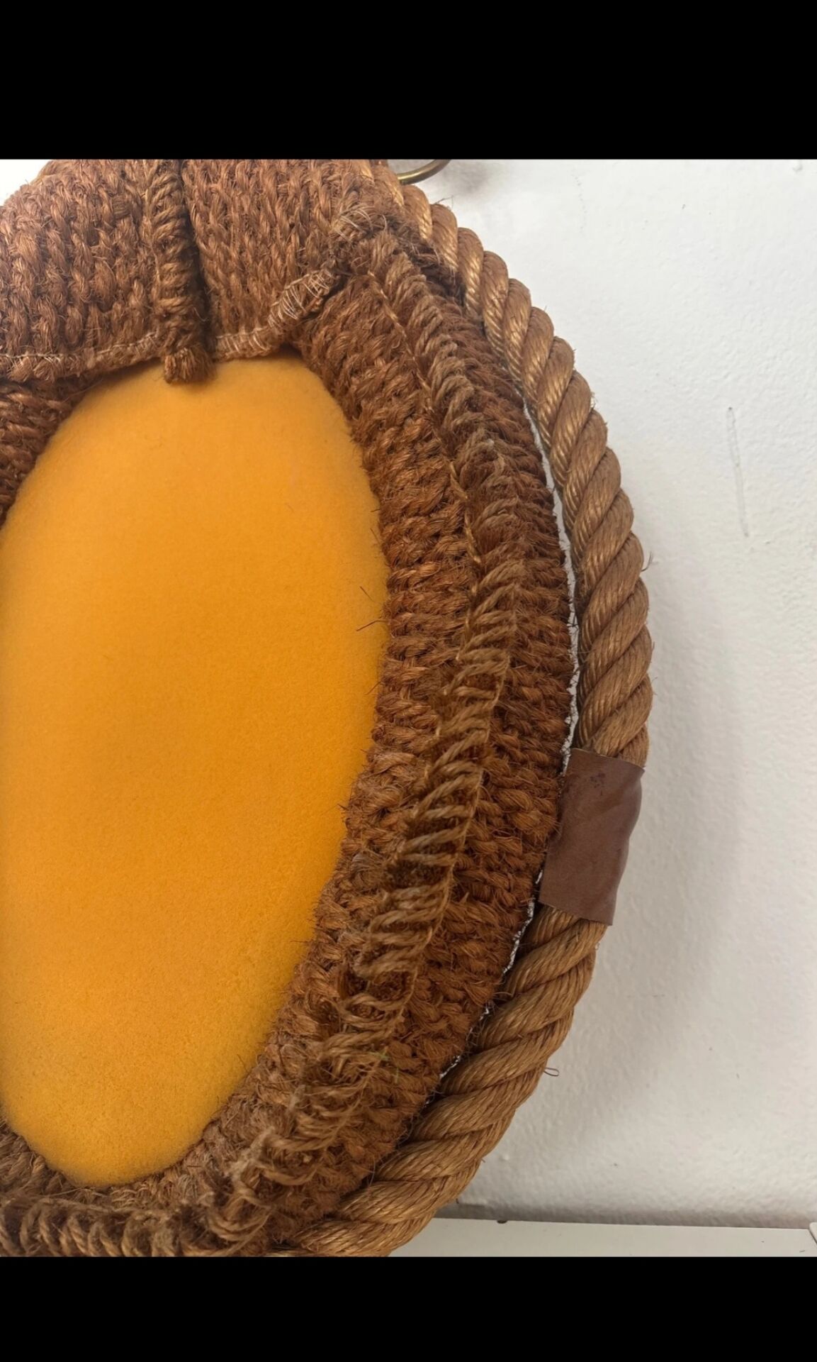 Vintage Audoux Minet mirror