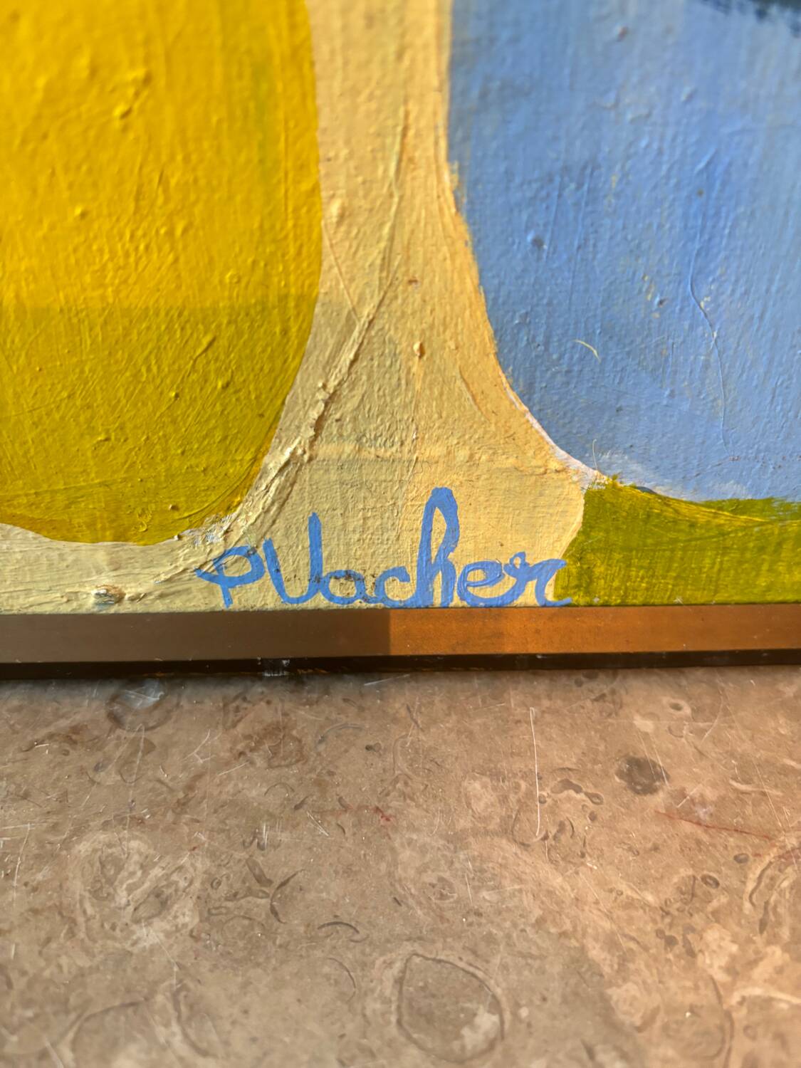 Signed abstract composition