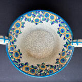 Longwy enamel basket